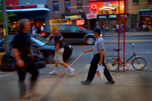 Blind Man on 23rd : New York City