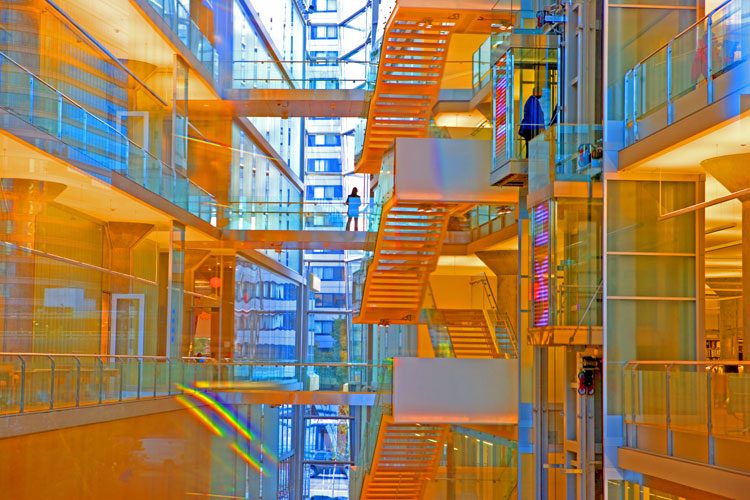Vision of Learning Through Glass PM : Minneapolis Central Library