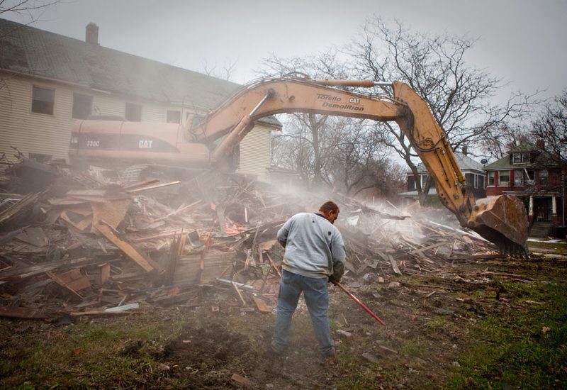 Demolition in Detroit : Cheveux Street : Detroit