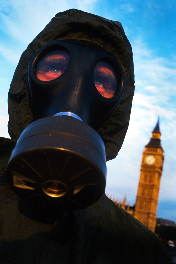 Chemical Attacks and British Politics : Westminster : London UK