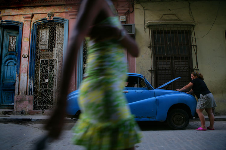 Revolution is coming in from the Cold : Havana : Cuba