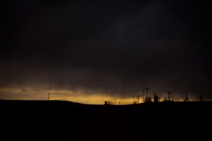 North Dakota Brooding Sky : Dickinson : USA